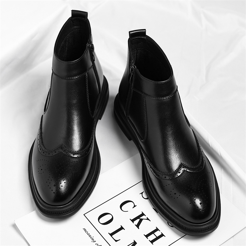 Mens Formal - Autumn Winter Thick Soled Men Business