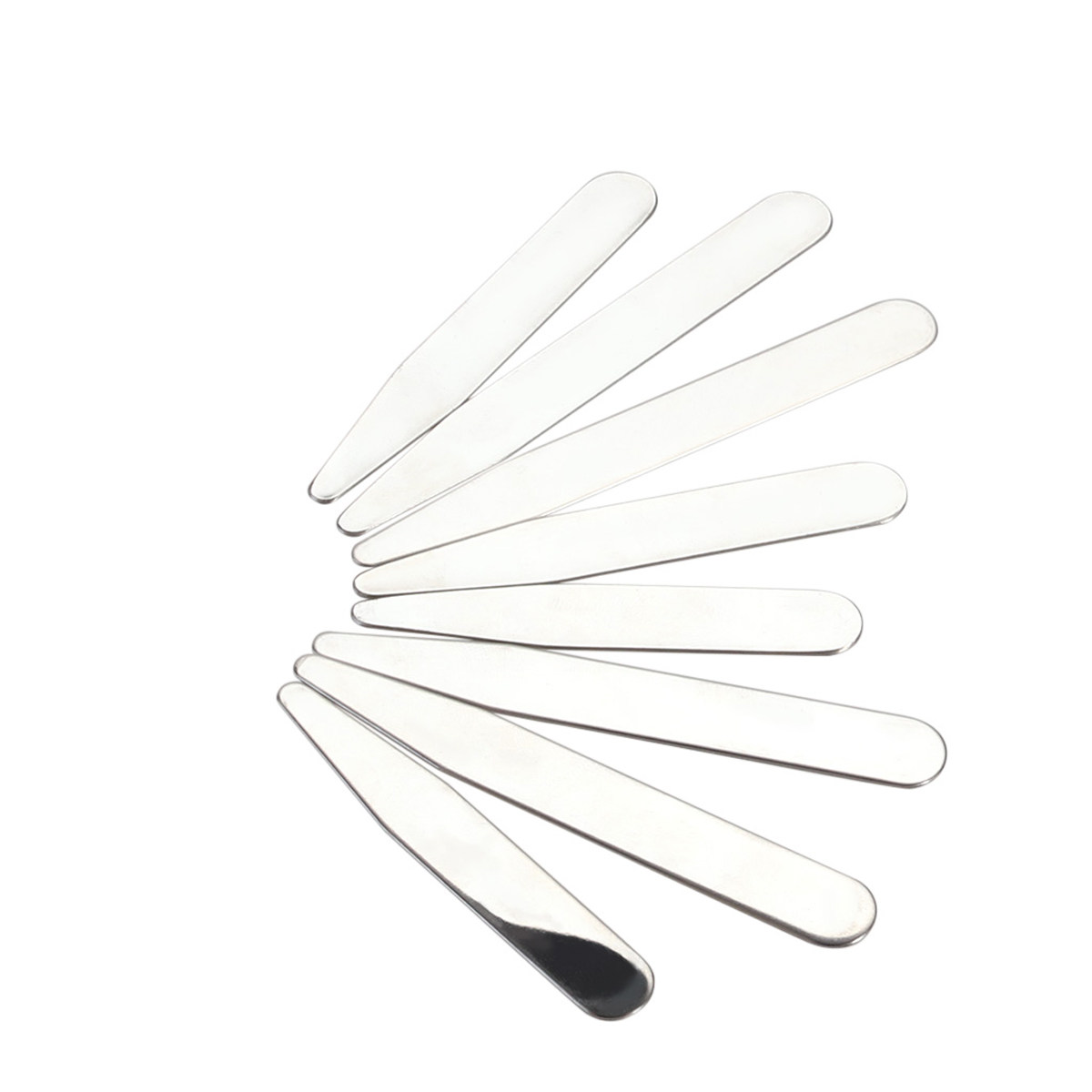Collar Stay Metal - 8Pcs Premium Collar Stays for Shirts