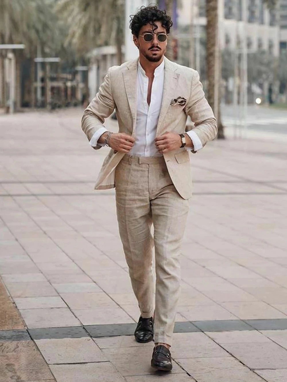 Summer Beach Business Linen Me - đánh giá và giá Men'S Formal Beach Wear