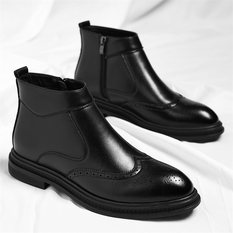 Autumn  Winter Thick Soled Men - đánh giá và giá Mens Formal