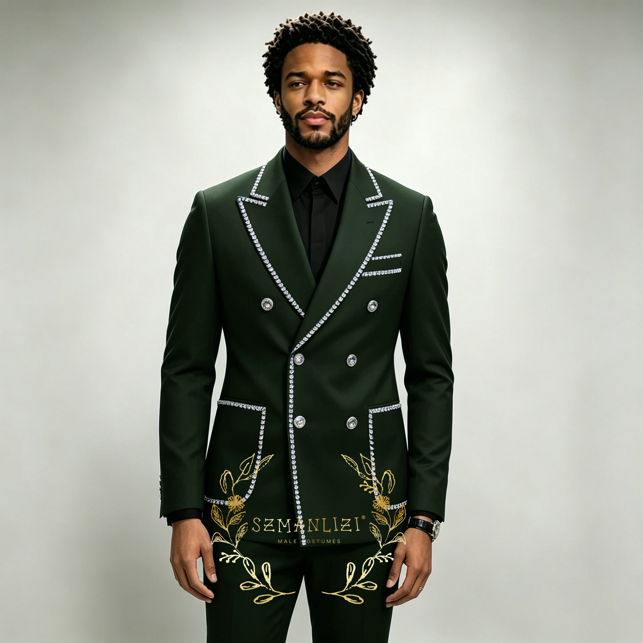 Luxury Men's Suits 2 Pieces Ro - đánh giá và giá Men Formal Wear Blue