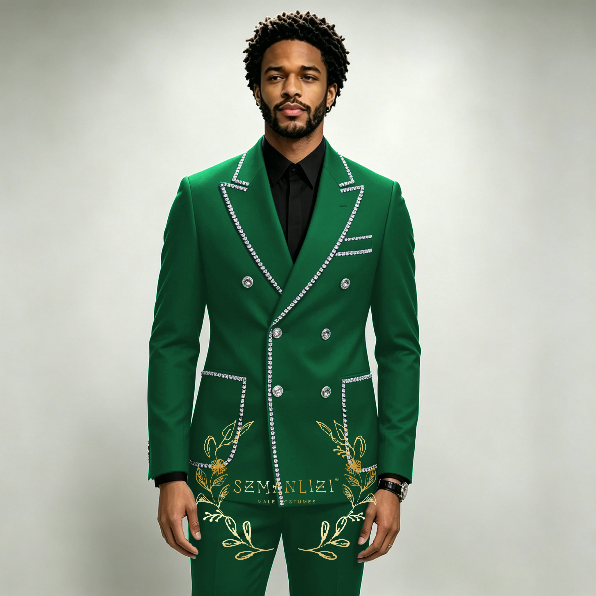 Luxury Men's Suits 2 Pieces Ro - đánh giá và giá Men Formal Wear Blue