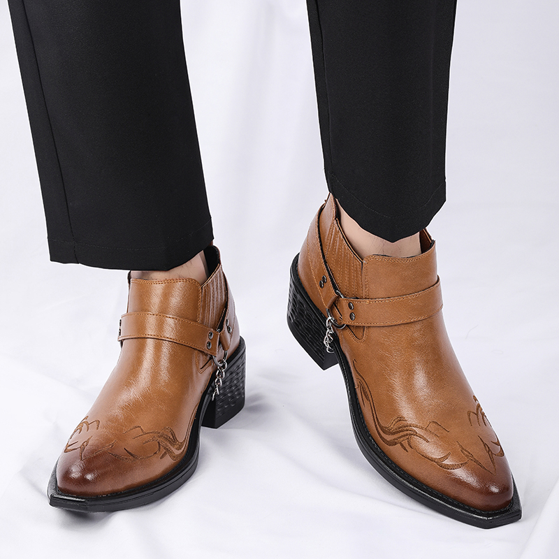 New Brown /Black Cow Leather B - đánh giá và giá Mens Formal