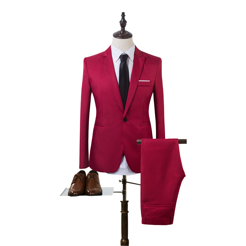 Business Casual Wedding Suit S - đánh giá và giá Men Formal Wear Clothes
