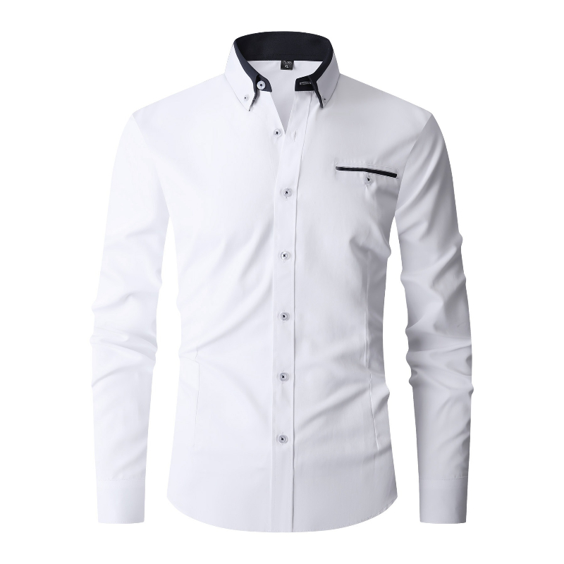 Men Formal Shirt Long Sleeve O - đánh giá và giá Mens Formal
