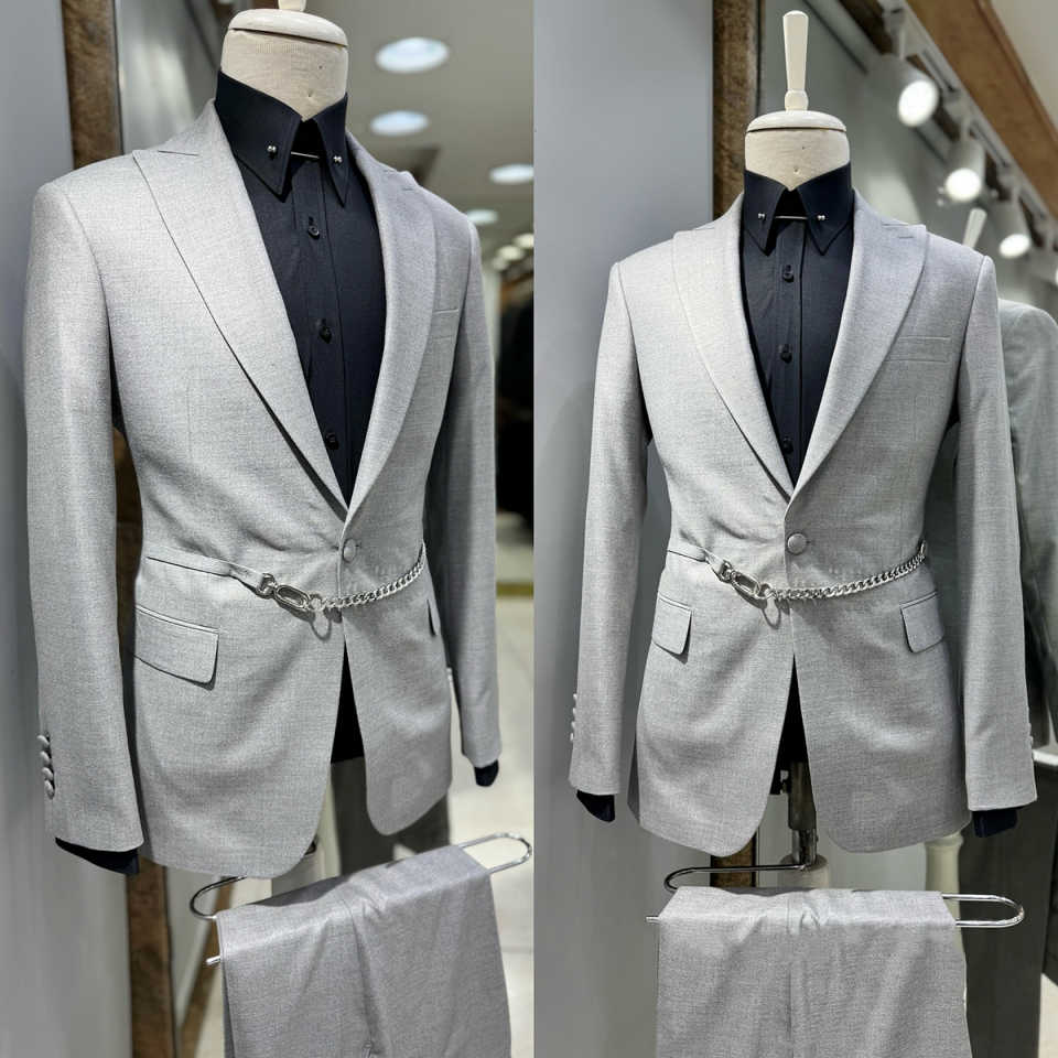 Casual Men Suits 3 Pieces Jack - đánh giá và giá Men'S Formal Wear Belt