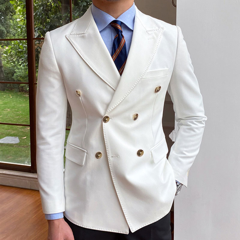 Solid Wedding Men Suits Blazer - đánh giá và giá Formal Men Party Wear Jacket
