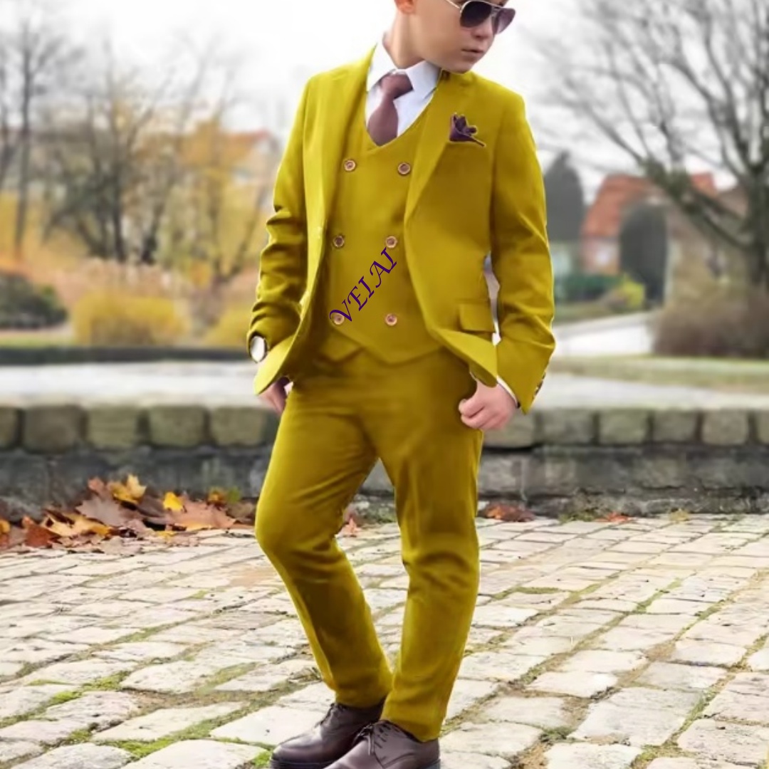 Boys 3 Piece Formal Suit Set C - đánh giá và giá Mens Formal