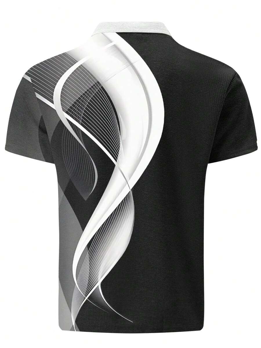 Men's Casual Short Sleeve Waff - đánh giá và giá Men'S Polo Formal Wear