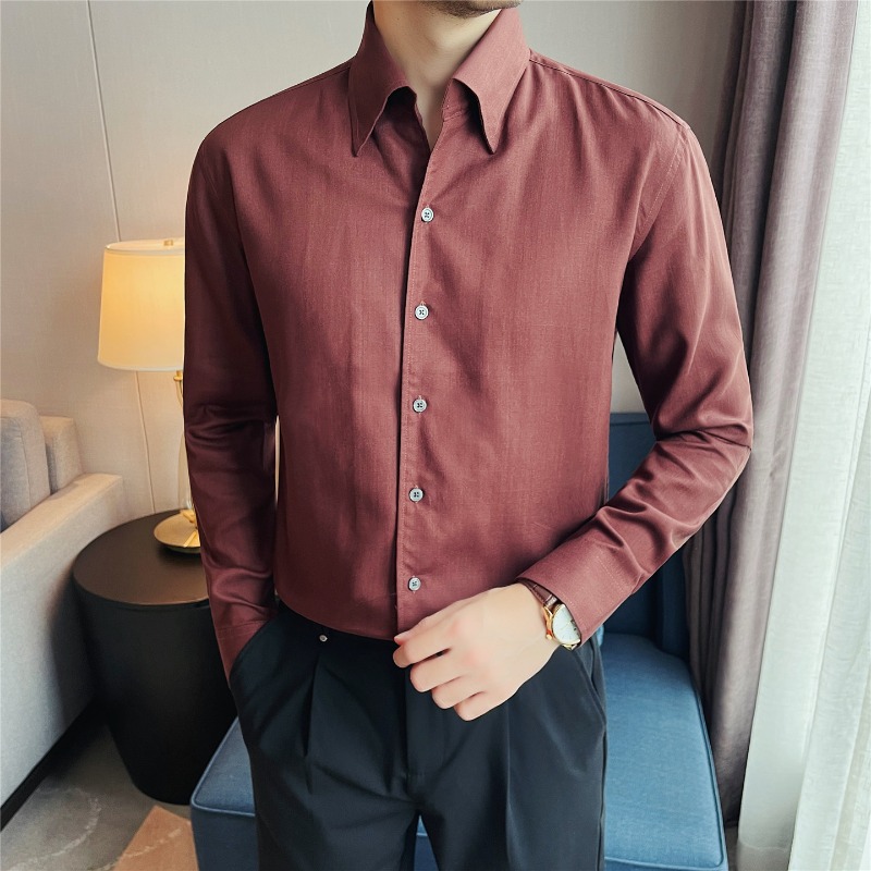 100% Lyocell Breathable Shirts - đánh giá và giá Men Formal Wear Clothes