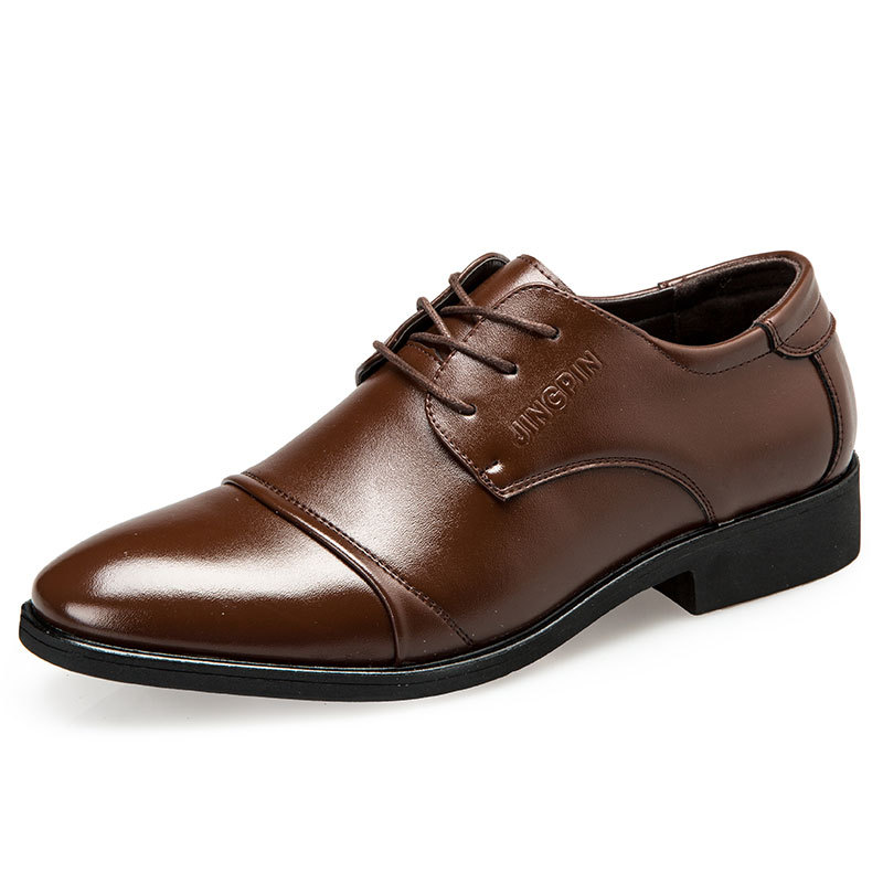 Large-Sized Men's Leather Shoe - đánh giá và giá Large Men Formal Wear