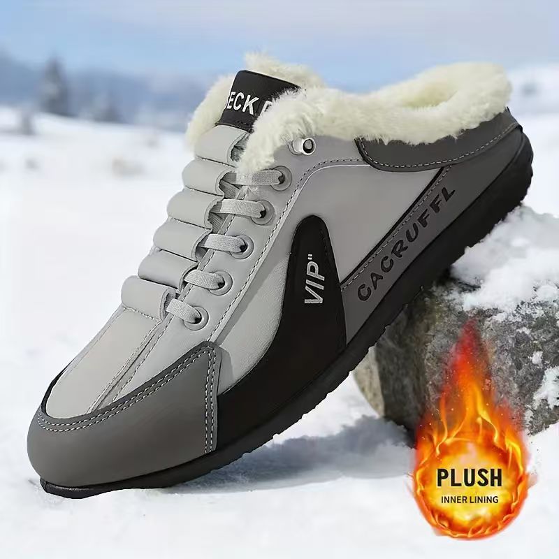 Men's winter home shoes - outd - đánh giá và giá Formal Men Daily Wear Slippers