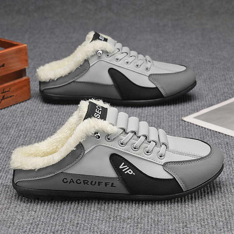 Men's winter home shoes - outd - đánh giá và giá Formal Men Daily Wear Slippers