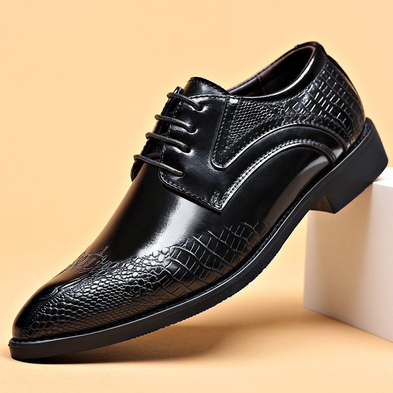 Men Dress Shoes Scale Pattern  - đánh giá và giá Scale - Men Formals & Ethnic Wear