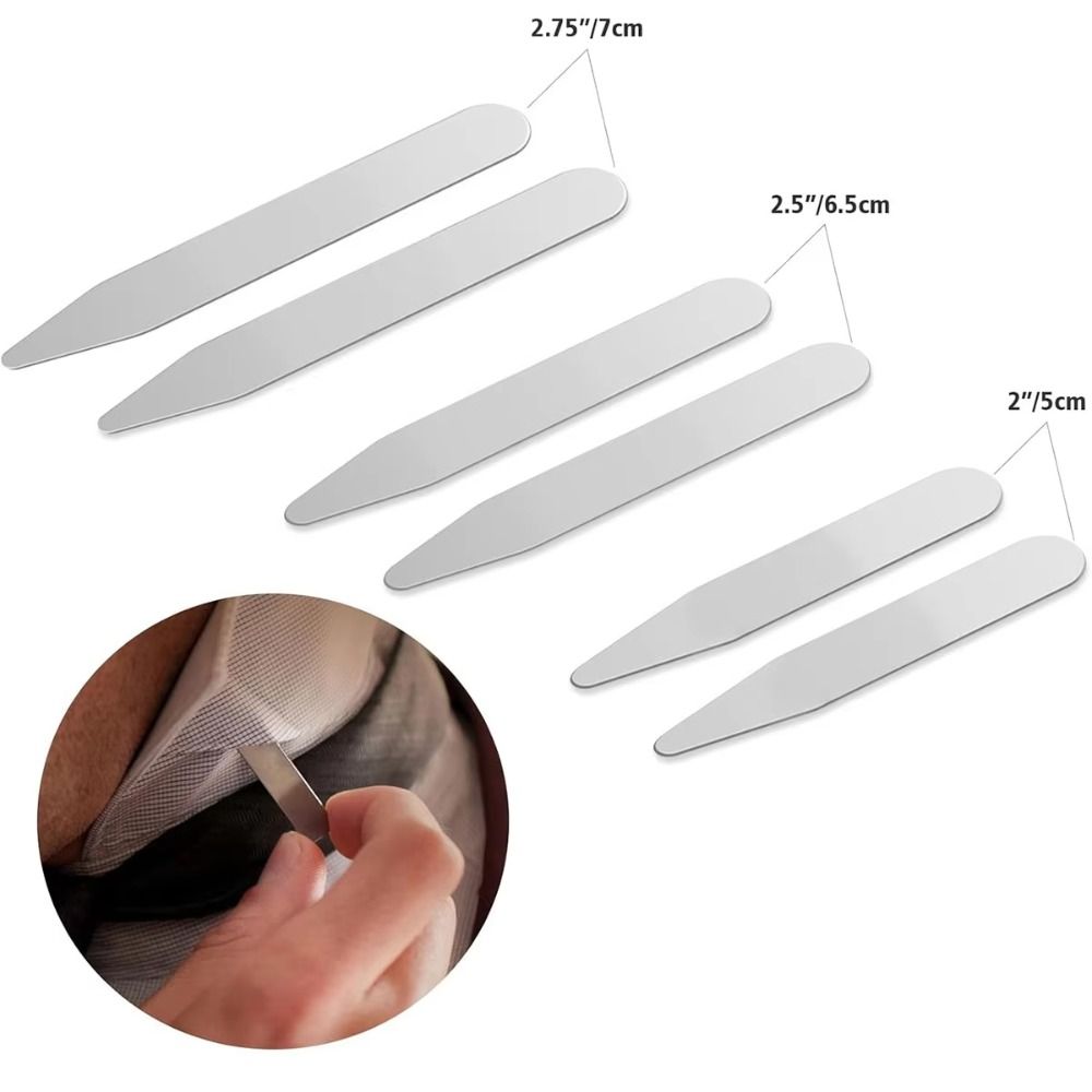 6Pcs New Stainless Steel Colla - đánh giá và giá Collar Stay Metal