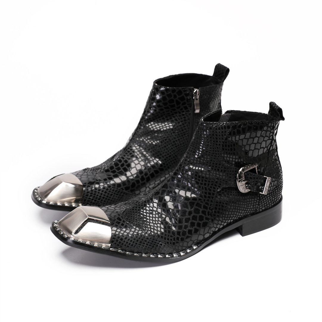 British Black Cow Leather Men  - đánh giá và giá Mens Formal