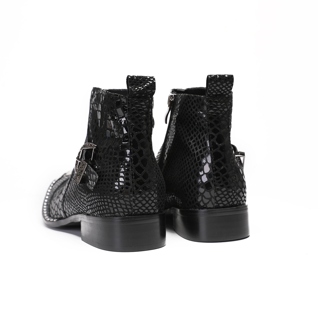 British Black Cow Leather Men  - đánh giá và giá Mens Formal