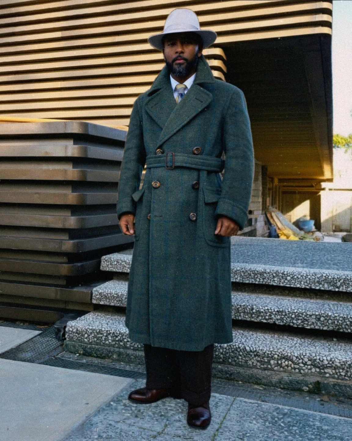 Graceful Men Overcoat 1 Piece  - đánh giá và giá Men'S Formal Wear Belt