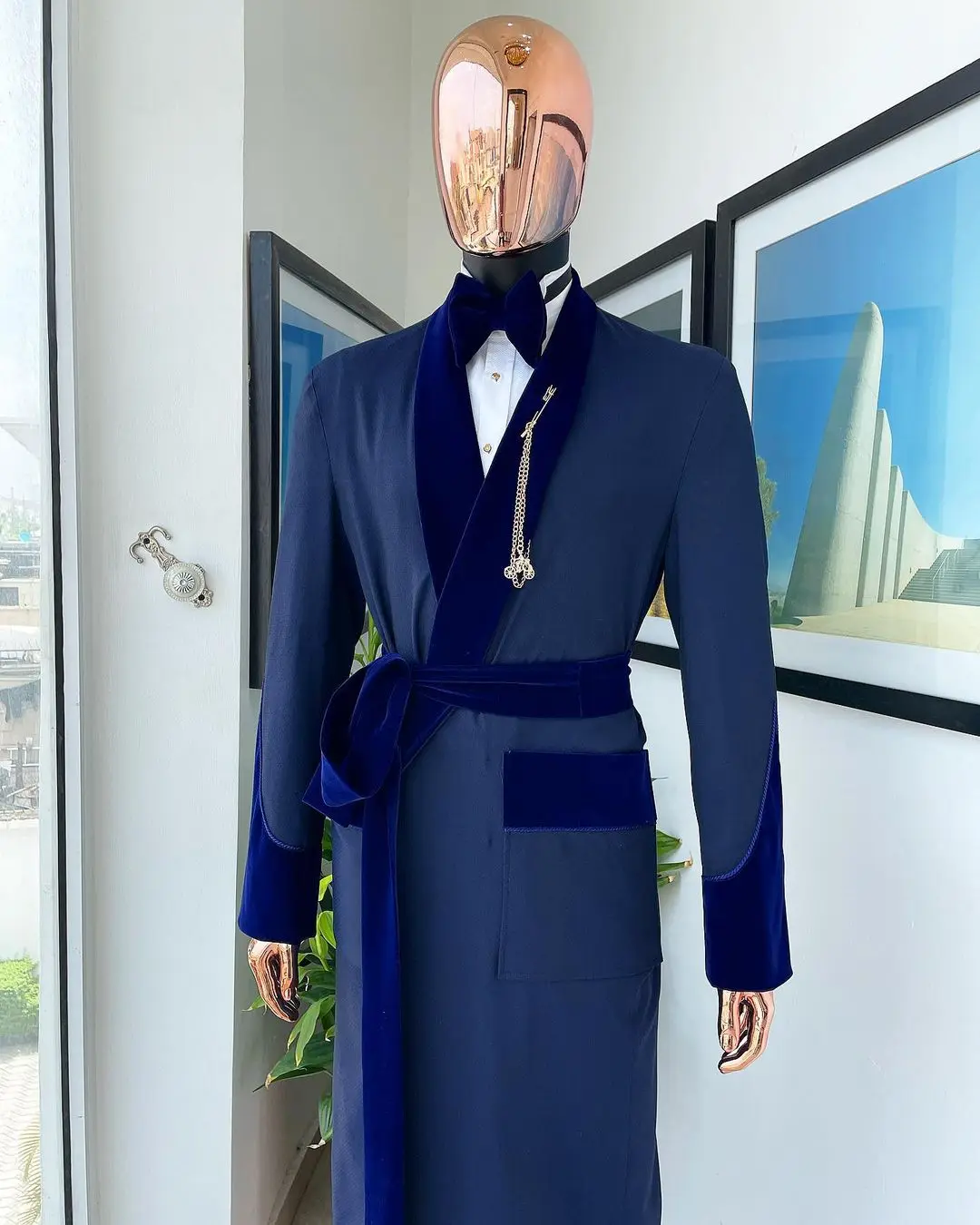 Tailor Made Royal Blue Men Sui - đánh giá và giá Men Formal Wear Blue